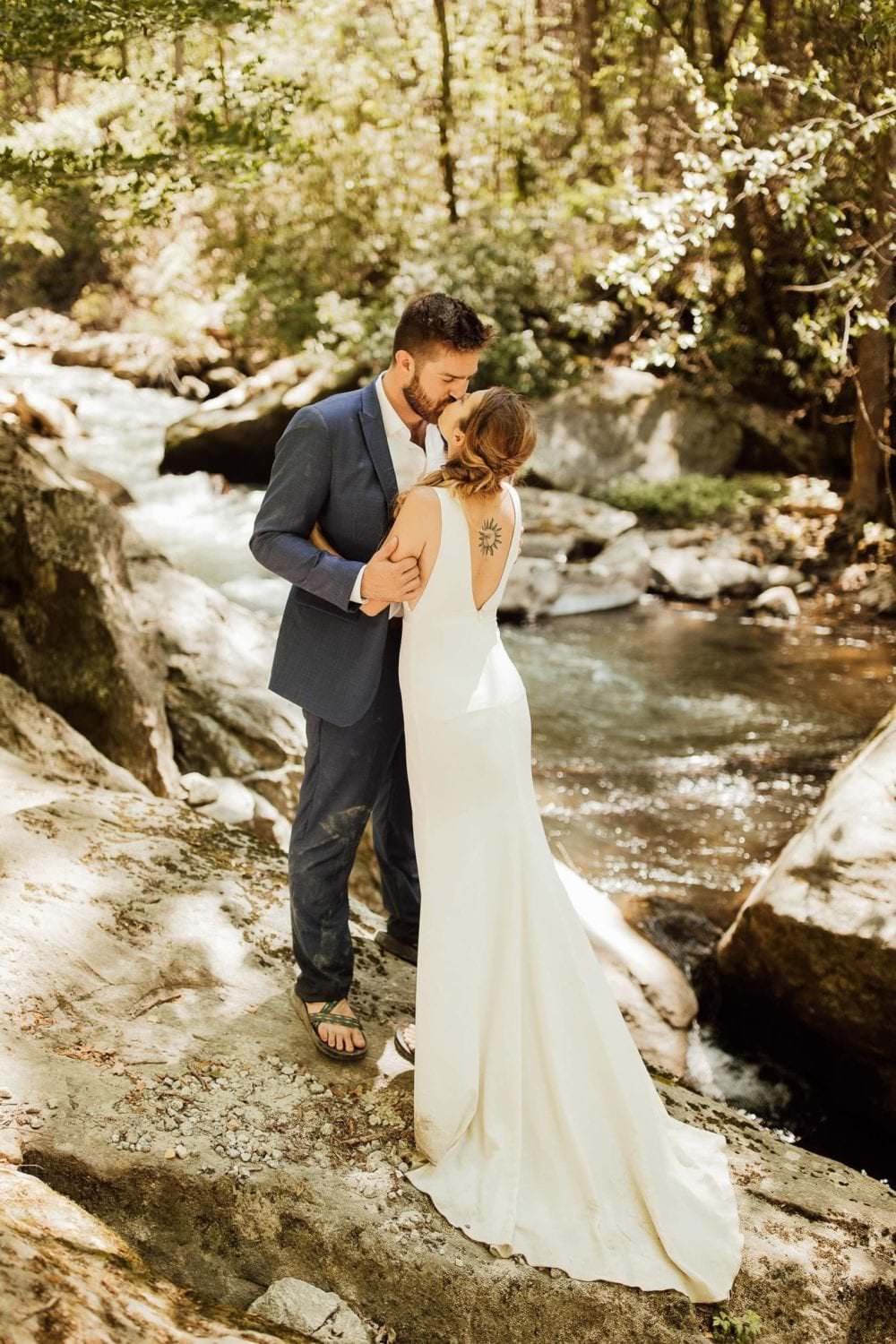 Kelly and Mark at the River