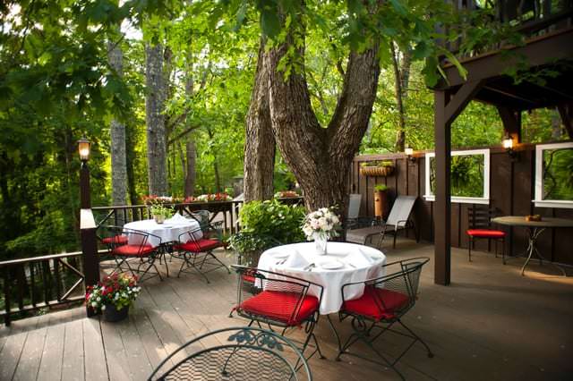 Tree Top Deck for Dining