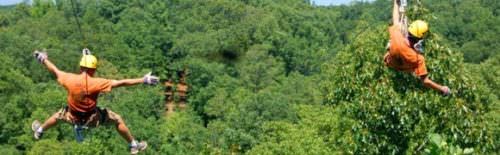 ziplining family adventure