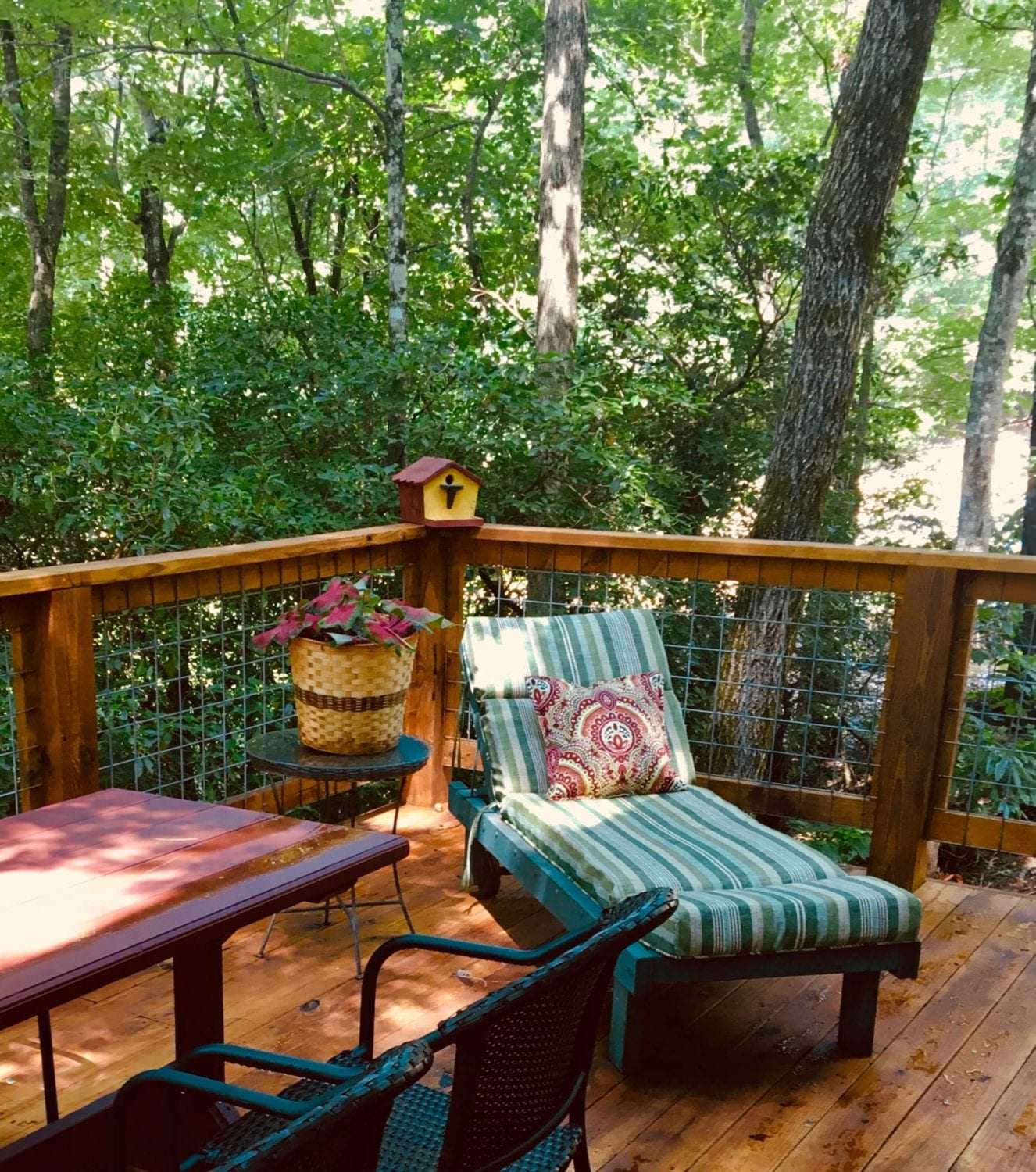 Fish Camp cottage deck