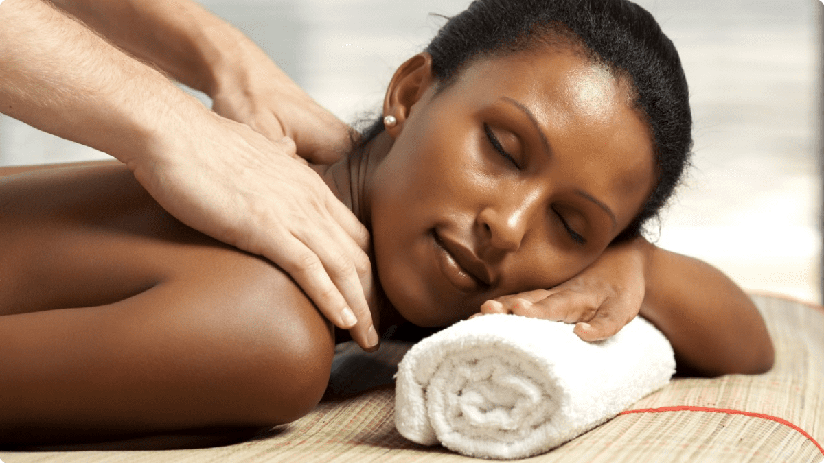 Massage lady only