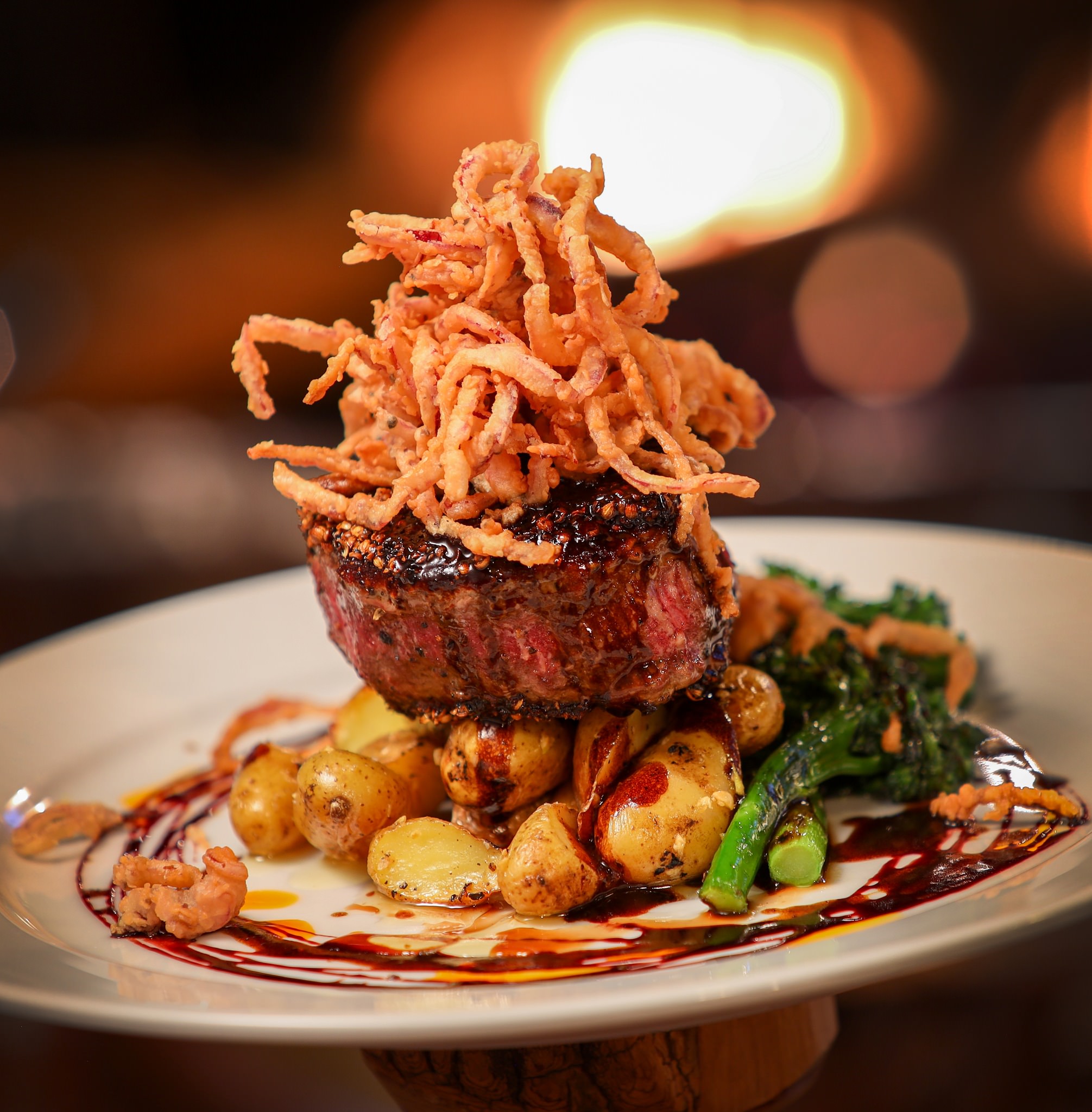 Farm to table dining at Lake Rabun Hotel